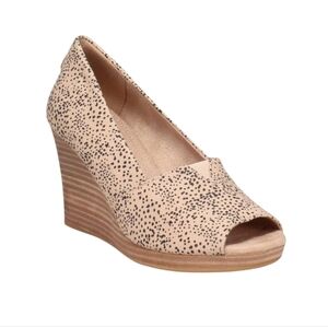 Wedge heel espadrilles size 9.5